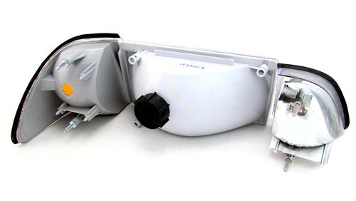 1987-93 Mustang Economy Headlight Kit with Amber Sidemarkers