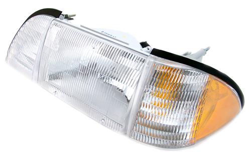 1987-93 Mustang Economy Headlight Kit with Amber Sidemarkers
