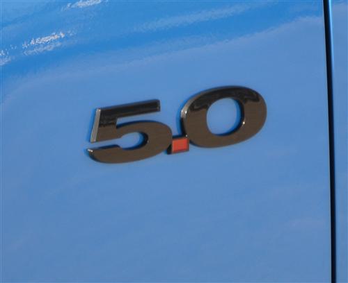 Mustang SVE "Coyote" Style Black 5.0 Emblem Black