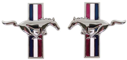 1979-93 Mustang Running Pony Fender Emblem Kit