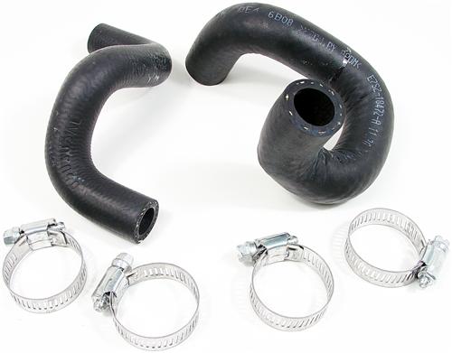 1986-93 Mustang 5.0L Heater Hose And Clamp Kit