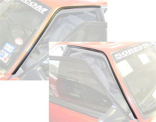 Mustang Roof Rail Molding Kit (87-93)