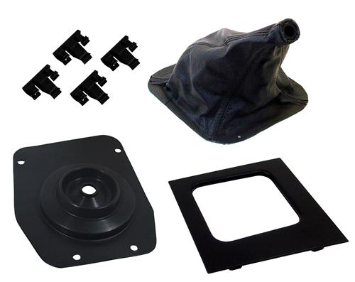 Mustang Leather Shifter Boot & Bezel Kit (87-93)