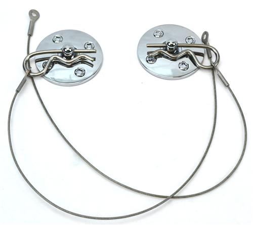 Mustang SVE Hood Pin Appearance Kit (79-14)