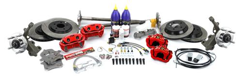 Mustang SVE   5-Lug Conversion Kit, 31 Spline Red (93-93)